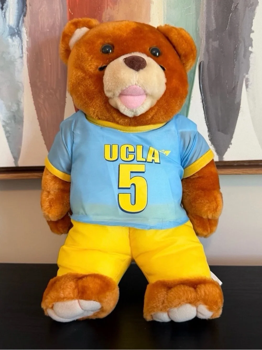 Vintage UCLA Bruins Teddy Bear Plush #5 Officially Licensed NCAA Collectible